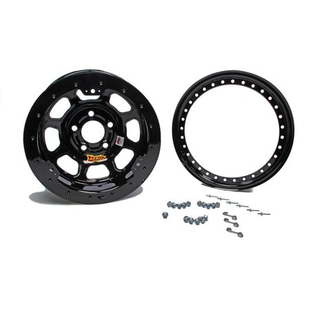 AERO RACE WHEELS Aero Race Wheels ARW53-184730B 4.75 in. Wheels; Black - 15 x 8 & 3 in. ARW53-184730B